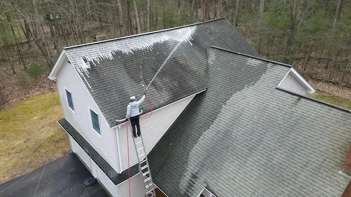 Moss Boss of Santa Rosa LLC roof cleaning photo